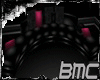 [BMC] Black Long Sofa