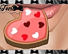 Heart Vday Mouth Cookie