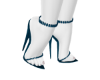 strappy Heel teal