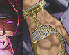 Gold handcuff