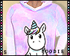 S|Unicorn Hoodie M