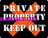Private Property Keep Ou