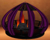 Purple Fireplace