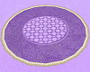 Lavender Round Rug