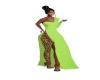 Lite Grn Jeweled Gown