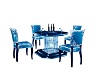 Blu Xmas Table