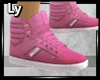 *LY* Pink Sneakers M