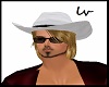 White Cowboy Hat Blonde 