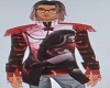 red classic vampire top