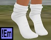 !Em Sock Feet White Bare