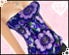 (Ð) Boho Floral Purple