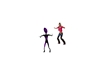 Fun Dance Purple Alien