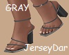 Wide Heel Gray