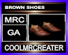 BROWN SHOES