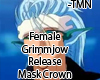 Female Grimmjow Mask