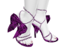 Grape Heels & Bows