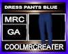 DRESS PANTS BLUE