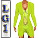 LG1 Green Shorts Suit BM