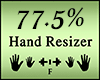 Hand Scaler 77.5%
