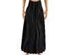 Black Crinkle Skirt