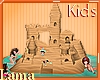 Kids. Sand Castle