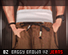 [8z]Baggy Brown v2 Jeans