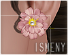 [Is] Flower Pink Earring