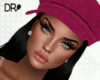 DR-Fuchsia beret no hair