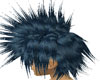 Darkest Bleu spike hair