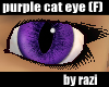 Cat Eyes - Purple (F)
