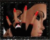 gloves/Red Nails