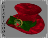*CM*CHRISTMAS HAT - RED