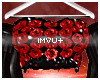 Rosie Red  Roses Top BK