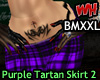 Purple Tartan Skirt 2
