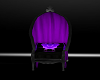 Purple Throne Chair