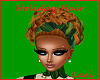 Holiday Red/Grn Bow Hair