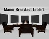 Manor Breakfast Table 1