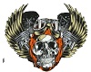 Harley Skull Wings 3DPic