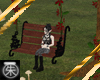 }T{Red flower tree swing