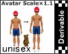 :|~AvatarScale *1.1 M/F