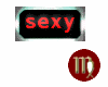M! sexy flashing sticker