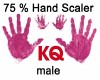 KQ 75 % Hand Scaler male