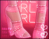Glitter Pink Heels