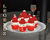 Strawberry Santa Cupcake