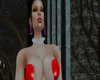 hot red bimbo blouse