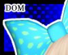 DOM~Blue SSpotted Bow