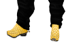 neon yellow  boots