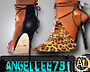 LEOPARD N BLK STELLETOS