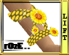 [R] Sunflower bracelets