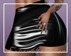 EX* Black Latex Skirt